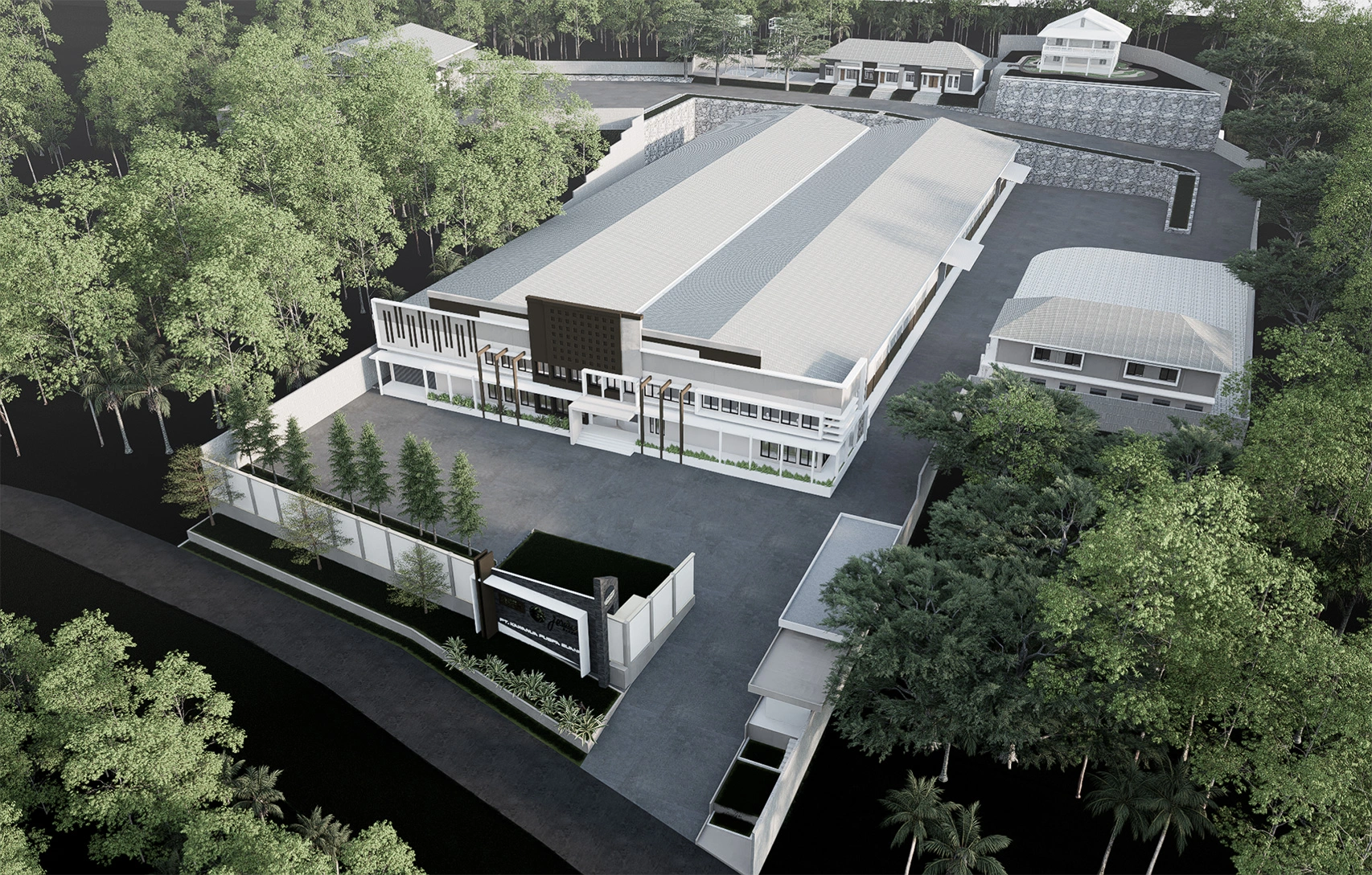 Topografi Pabrik Roti Pontianak